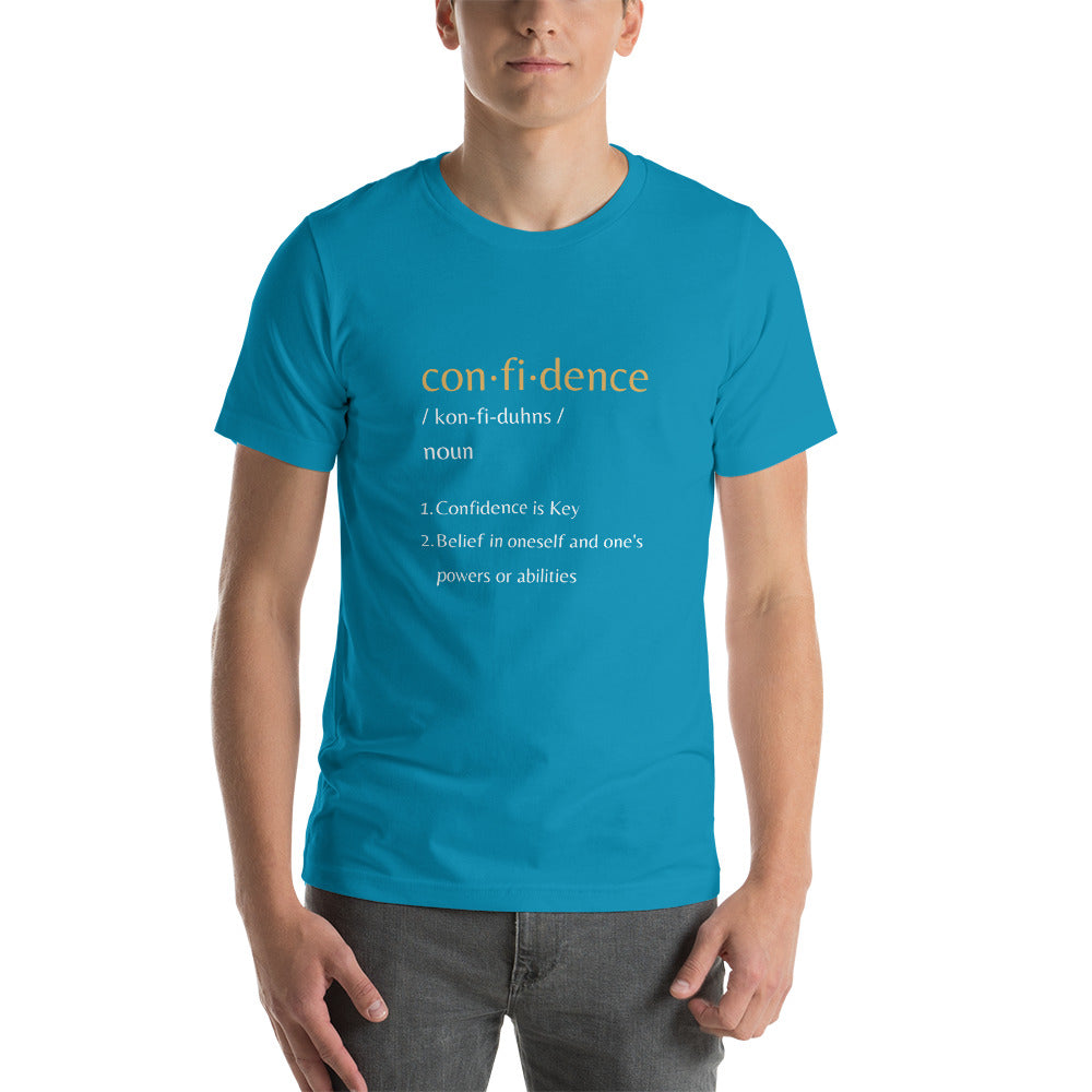 "Confidence' Short-Sleeve Unisex T-Shirt