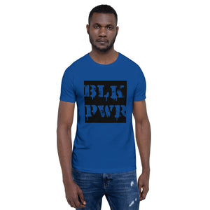 "BLK PWR" Short-Sleeve Unisex T-Shirt