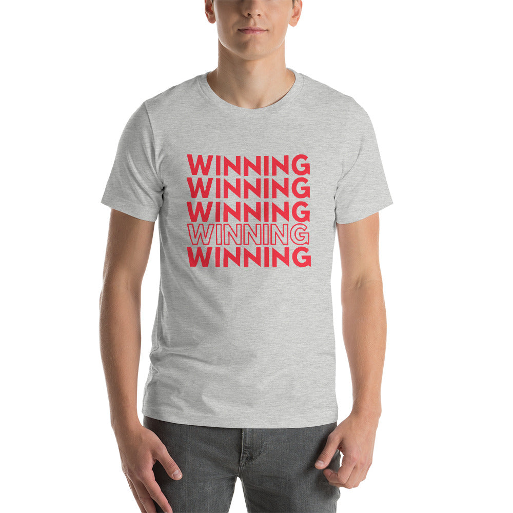 "WINNING" Short-Sleeve Unisex T-Shirt