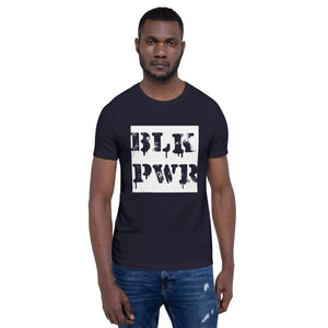 "BLK PWR" Short-Sleeve Unisex T-Shirt