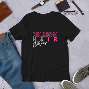 "MillionHeir" Breast Cancer Awareness - Short-Sleeve Unisex T-Shirt