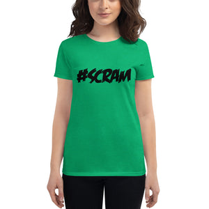 "#SCRAM" Women's short sleeve t-shirt