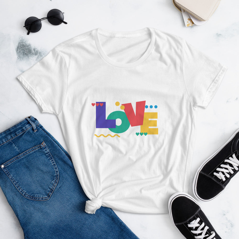 "Love" Women's short sleeve t-shirt