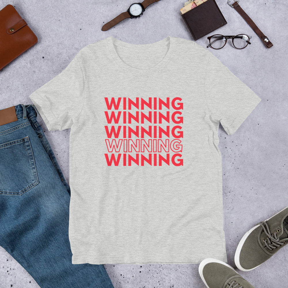 "WINNING" Short-Sleeve Unisex T-Shirt