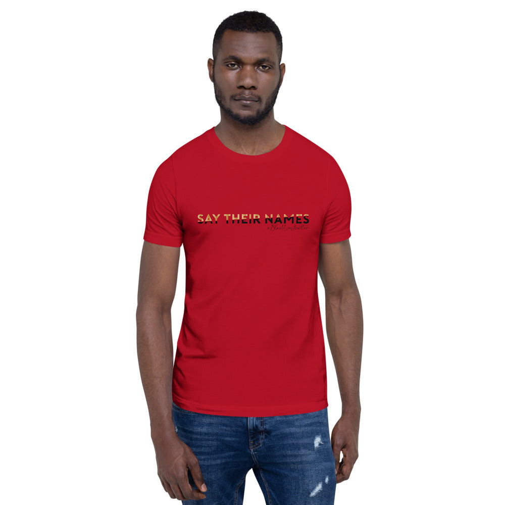 "BLM" Short-Sleeve Unisex T-Shirt