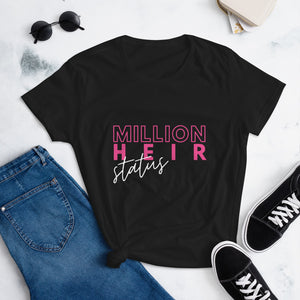 "God Made" Breast Cancer Awareness - Women's short sleeve t-shirt