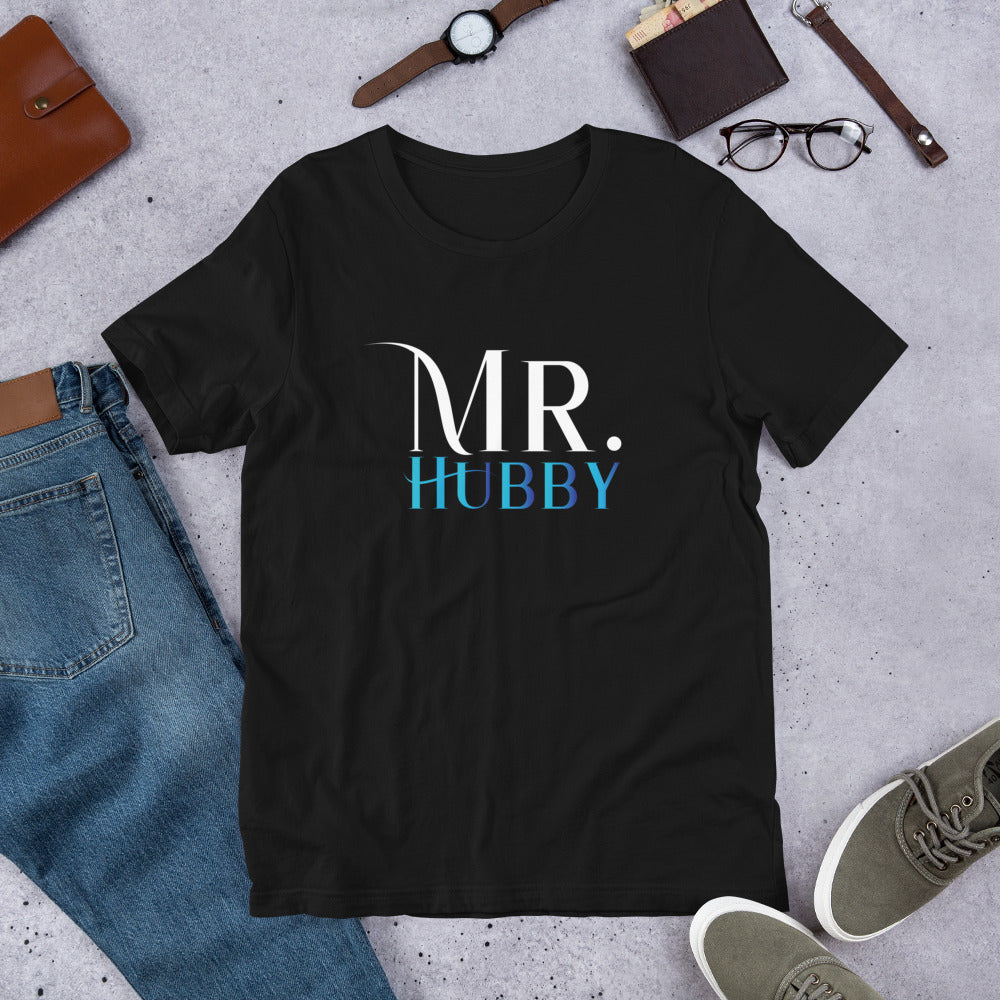 Mr. Hubby-OmbreShort-Sleeve Unisex T-Shirt