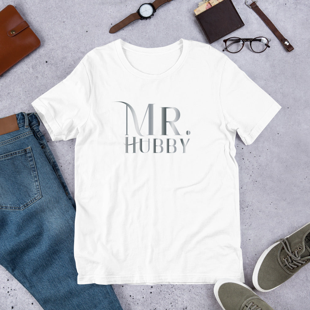 Mr. Hubby-Silver Short-Sleeve Unisex T-Shirt
