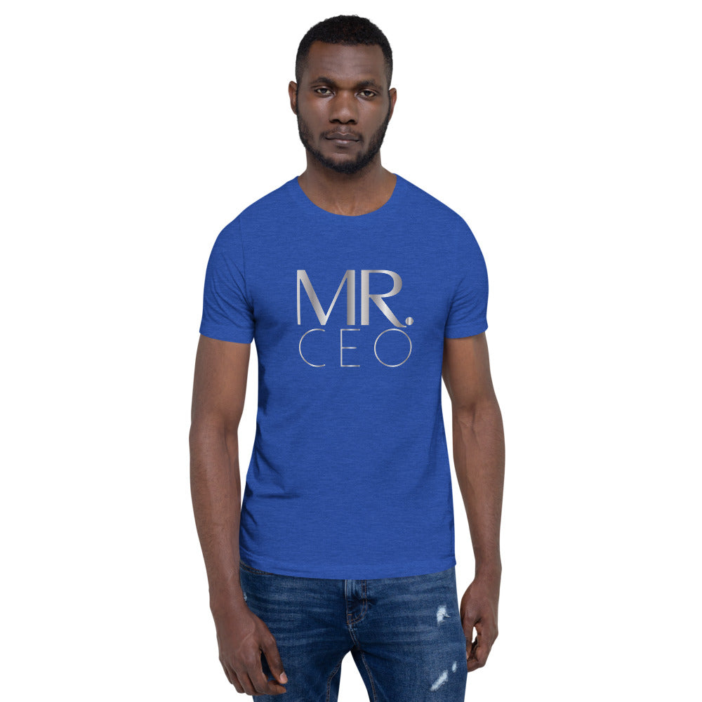 Mr. CEO-Silver Short-Sleeve Unisex T-Shirt
