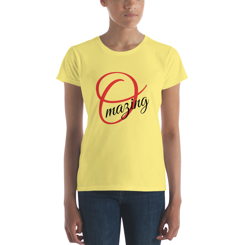 "O-mazing" Women's short sleeve t-shirt